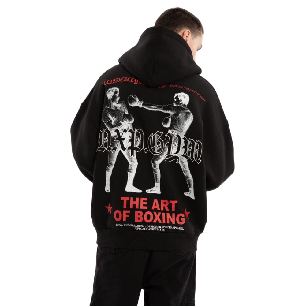 NXP Prone Box Fit Hoodie - Jet Black