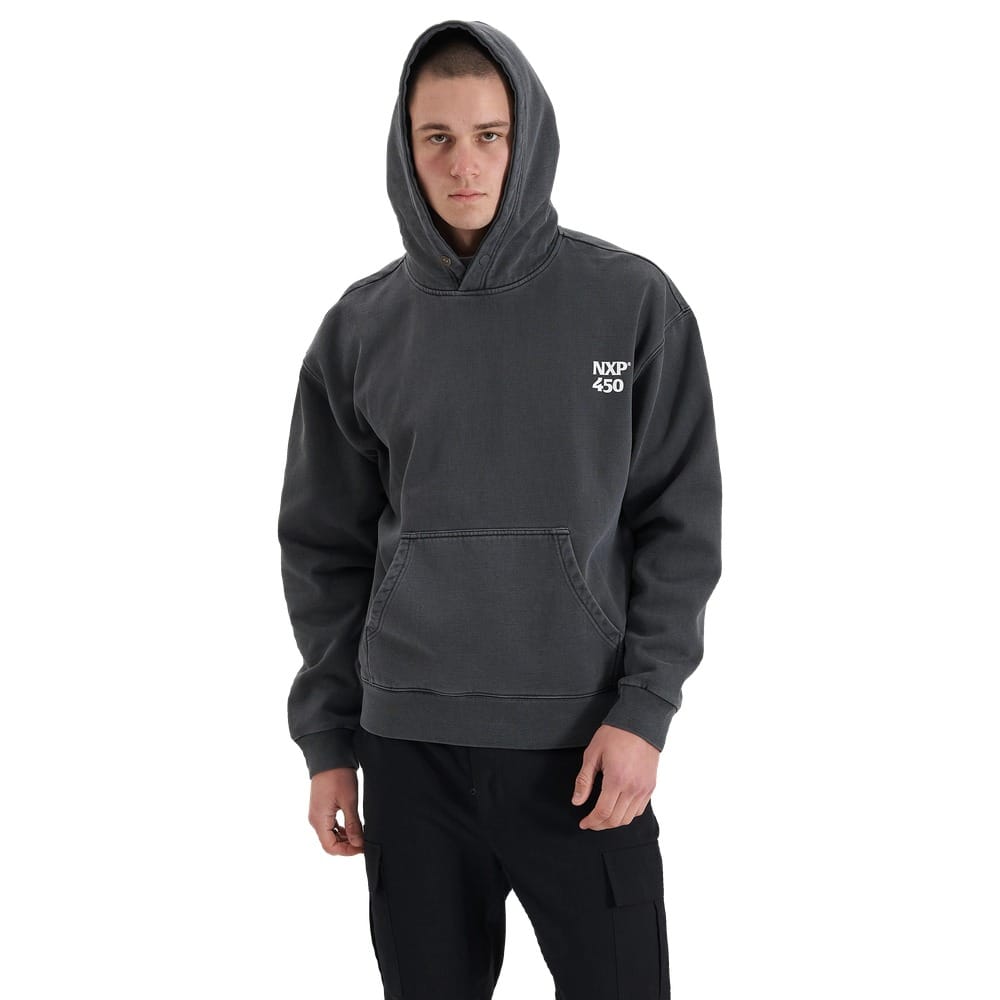 NXP Stream Box Fit Hoodie - Asphalt