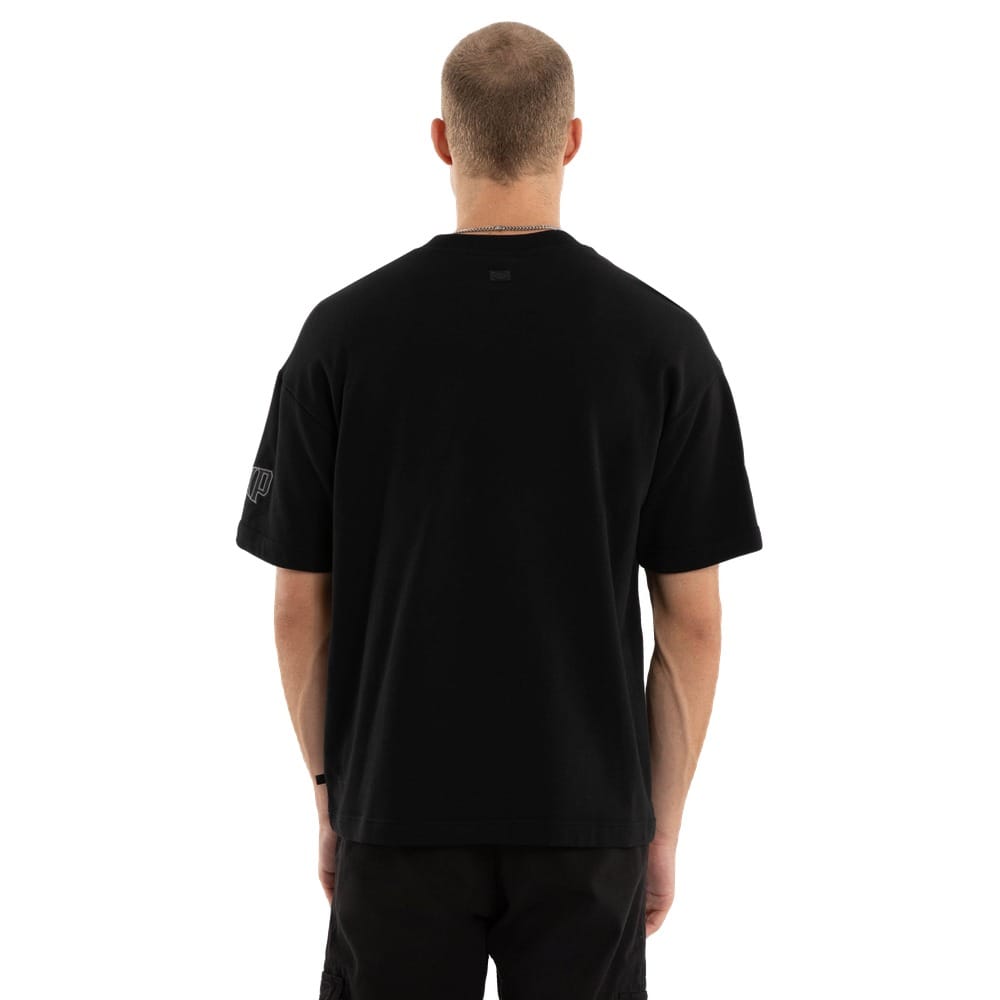 NXP X AFL Carlton Perform Loopback Tee - Jet Black