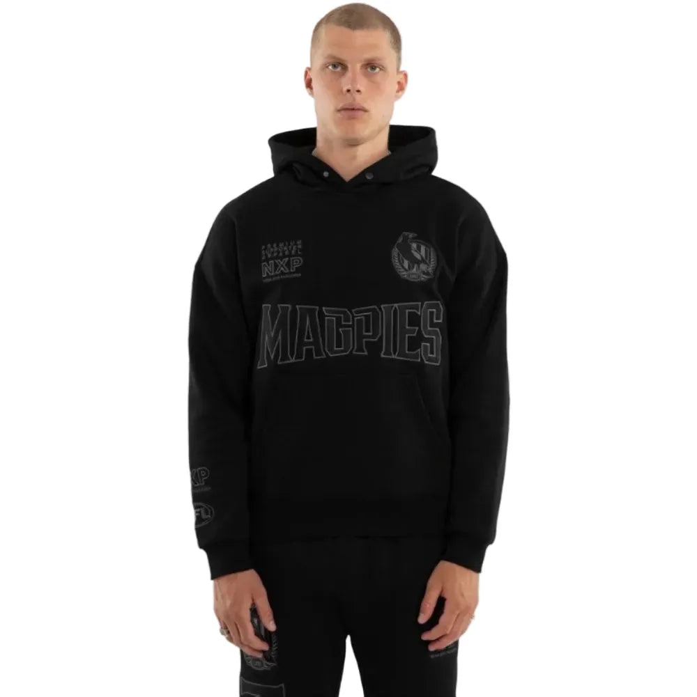 NXP X AFL Collingwood Persistent Hoodie - Jet Black