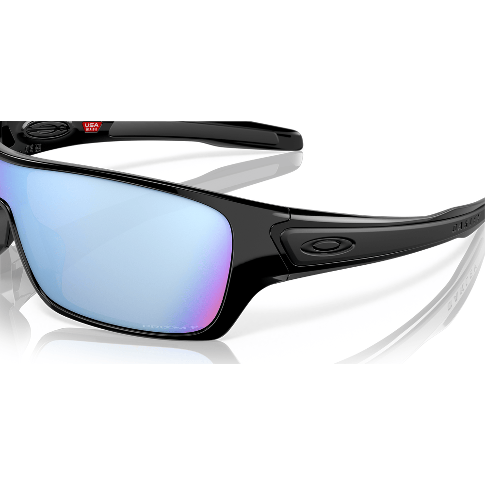 Oakley Turbine Rotor - Polished Black / Prizm Deep Water Polarized