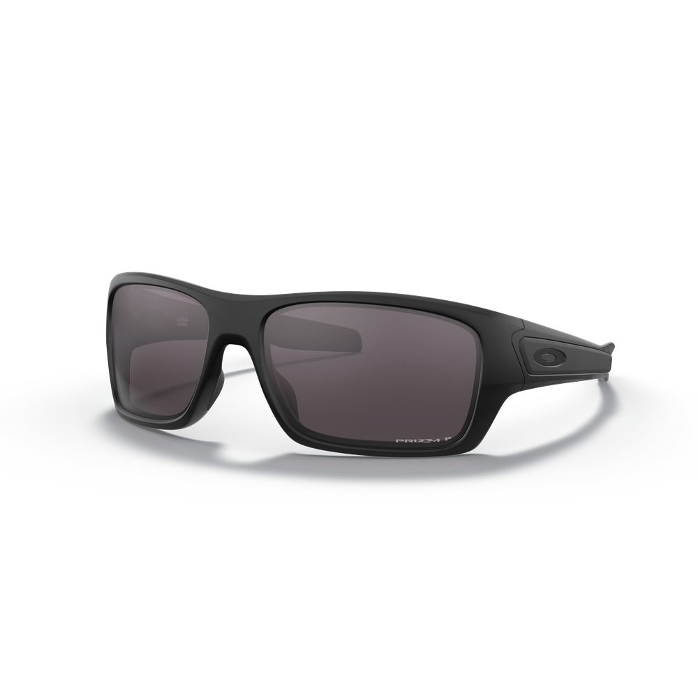 Oakley Turbine - Matte Black / Prizm Grey Polarized