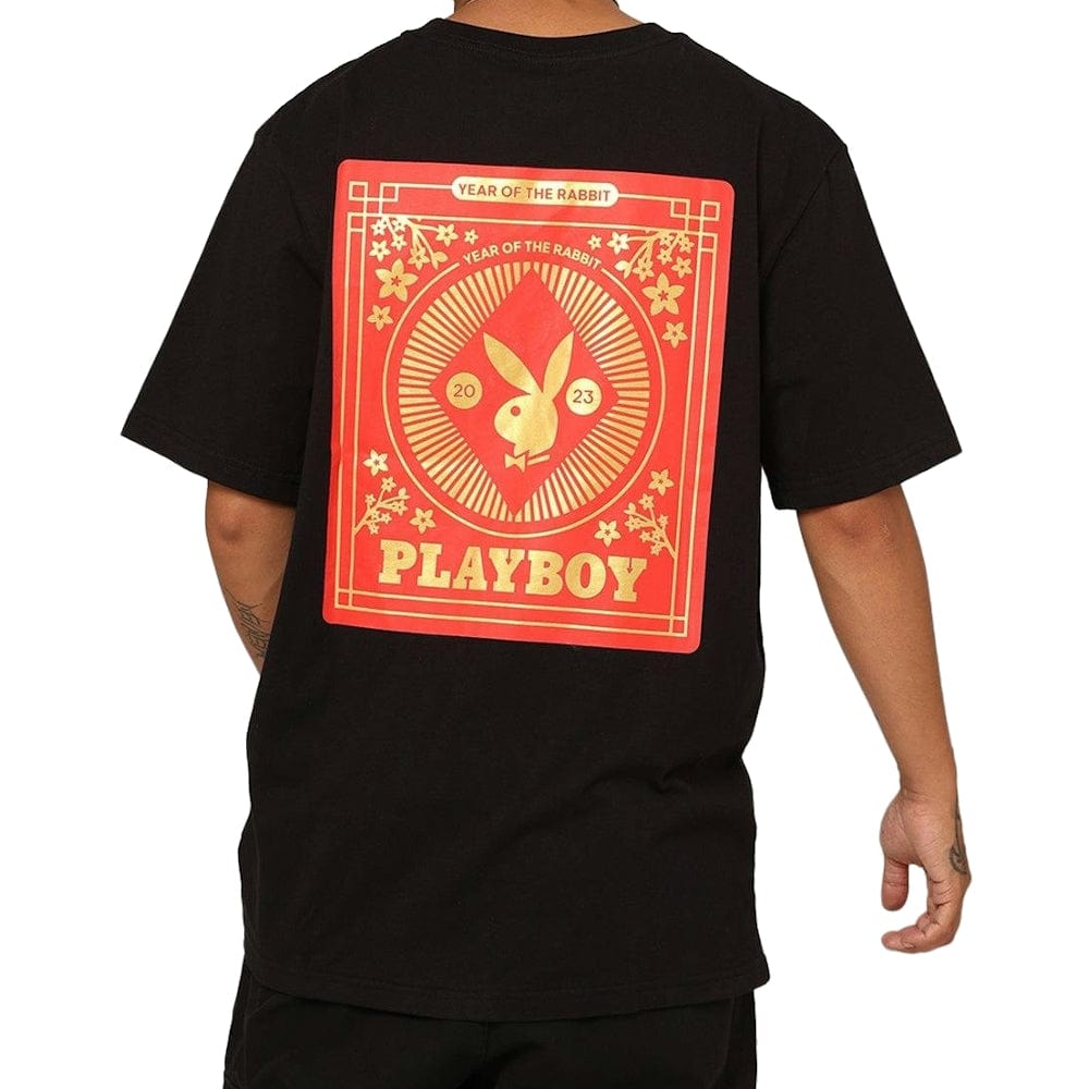 Playboy Year Of The Rabbit Original Fit Tee - Black