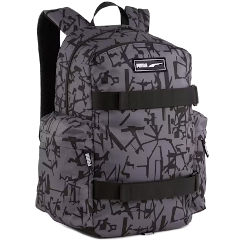 PUMA Deck Backpack - Black / Scratch Print AOP