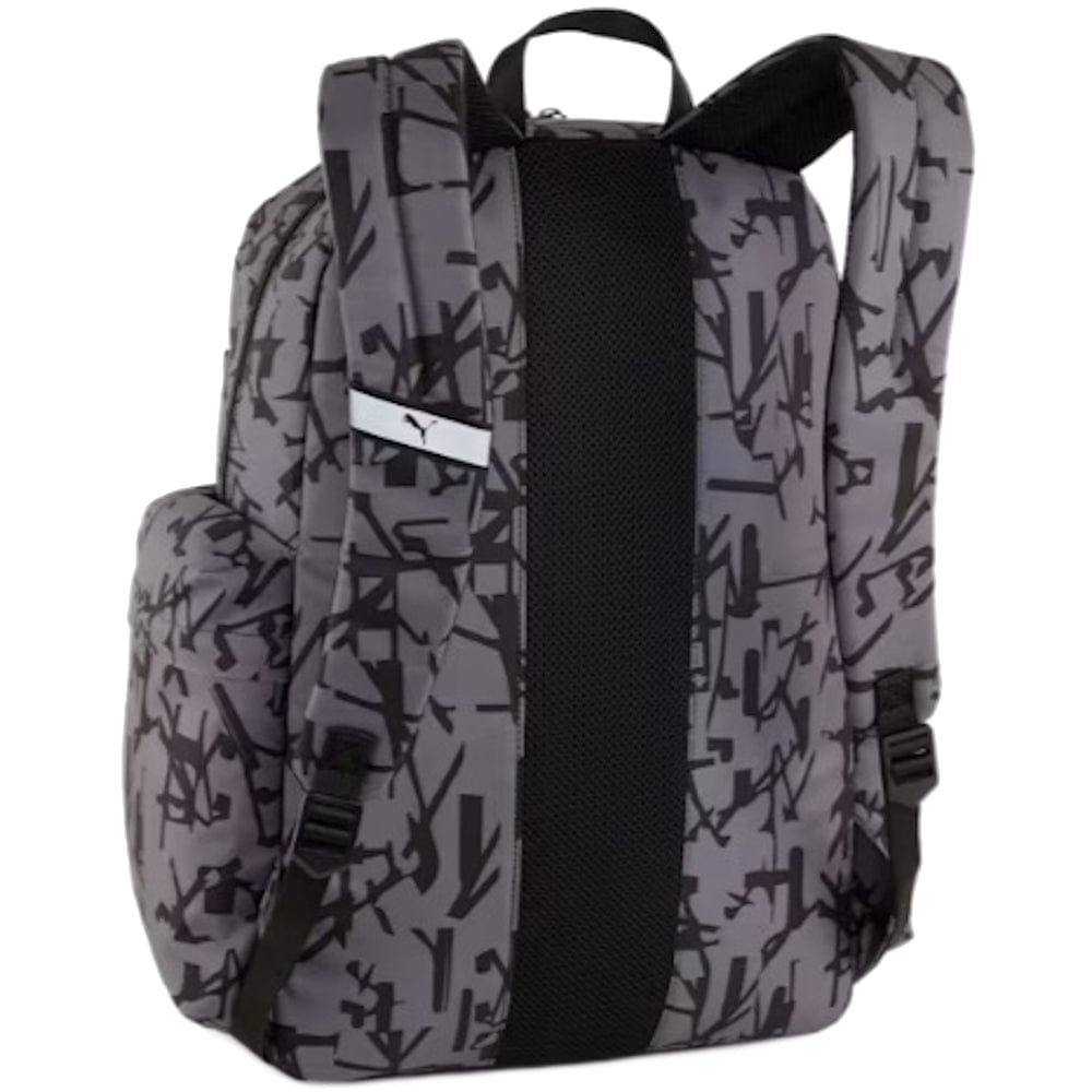 PUMA Deck Backpack - Black / Scratch Print AOP