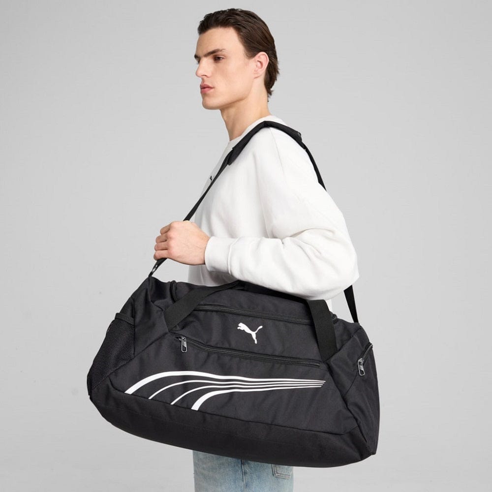 PUMA Fundamental Medium Sports Bag - Black
