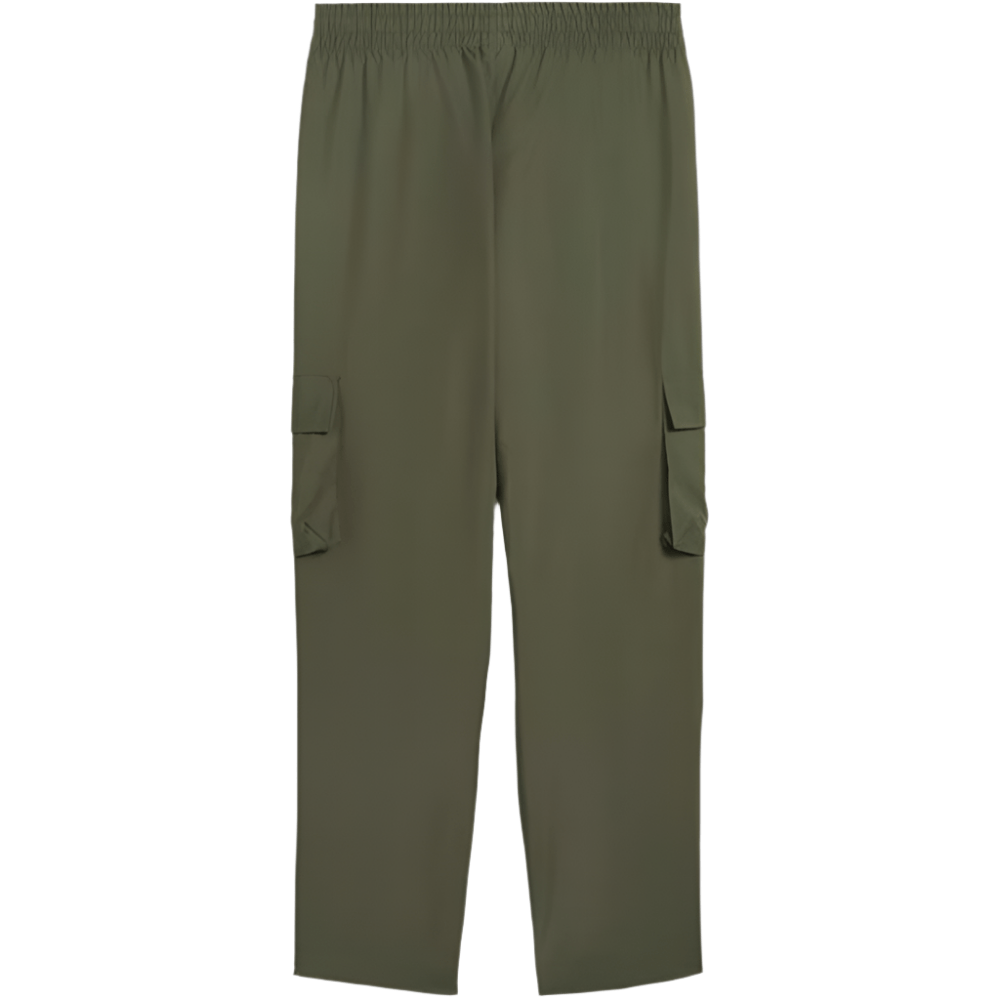 PUMA Essentials No. 1 Logo Men's Woven Cargo Pants - Loden Green