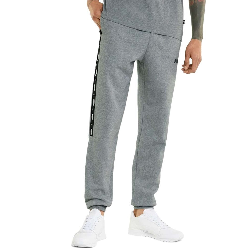 PUMA Essentials+ Tape Sweatpants FL - Medium Grey Heather