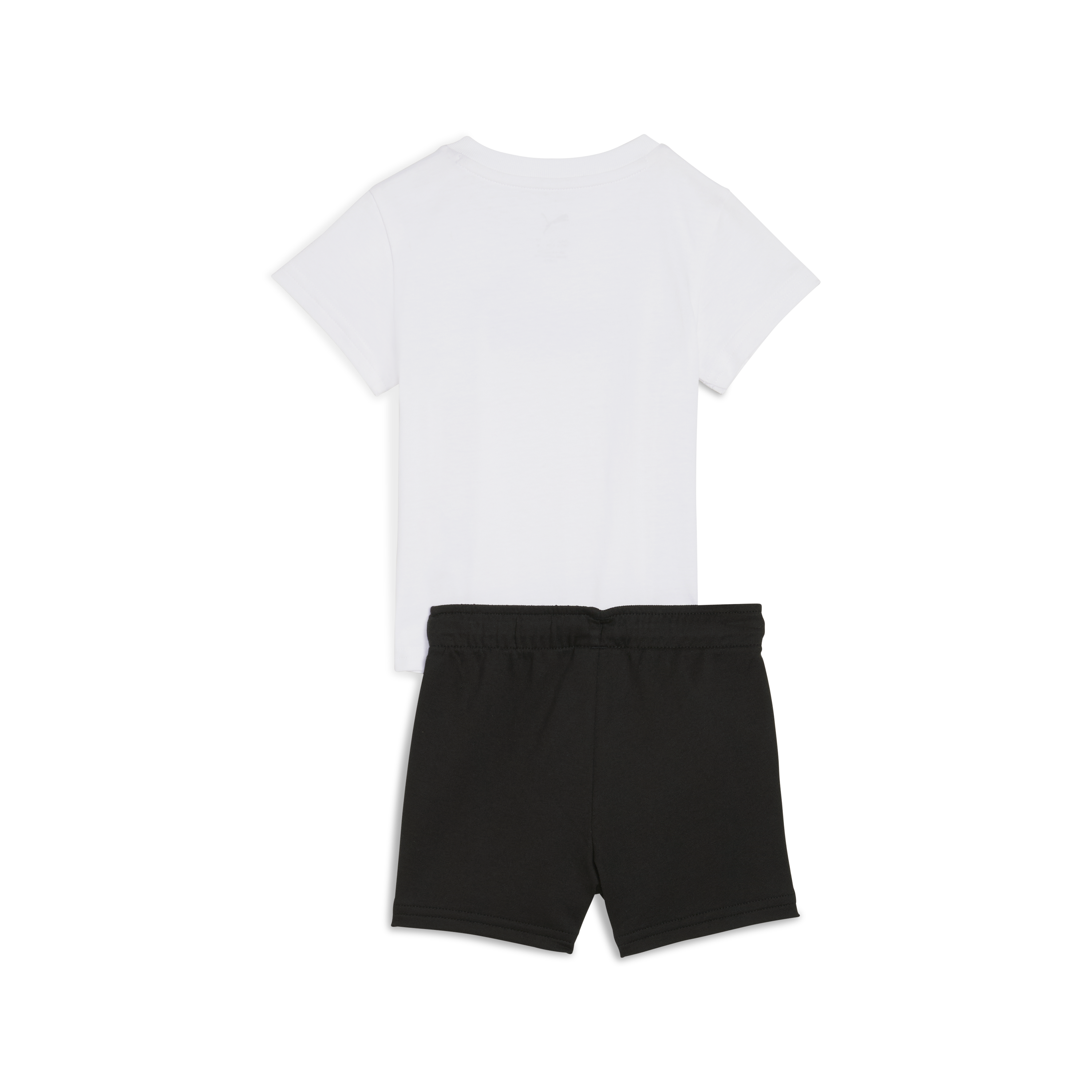 Puma Infants Essentials Tee & Shorts Set - White / Archive Gold