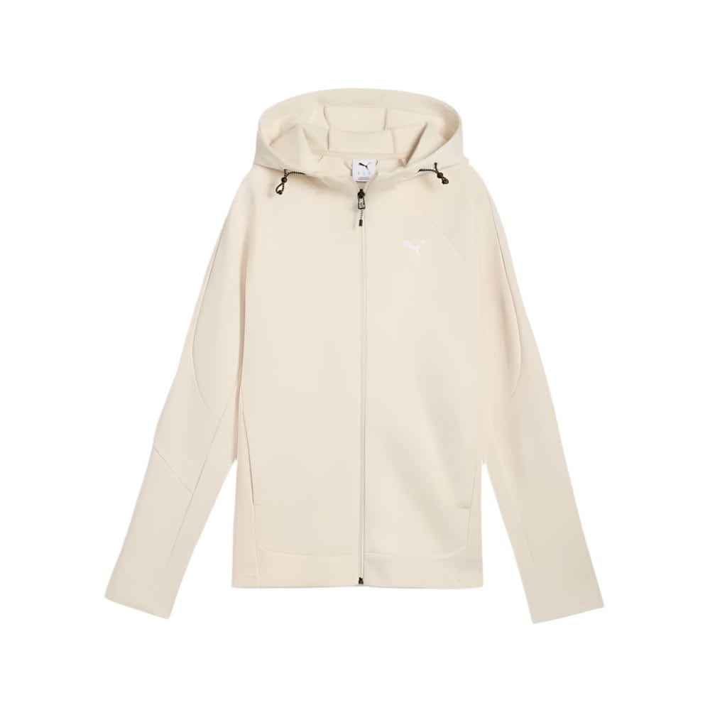 PUMA Women's EVOSTRIPE Full-Zip Hoodie - Alpine Snow