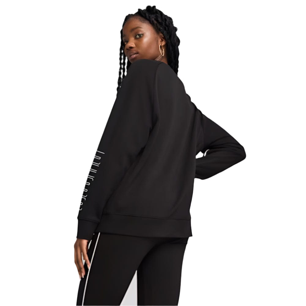 PUMA Women's SPORT Relaxed Crew Sweater - Black