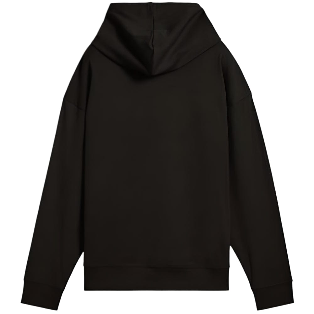 PUMA Womens ESS ELEVATED Comfort Rib Hoodie  - Black