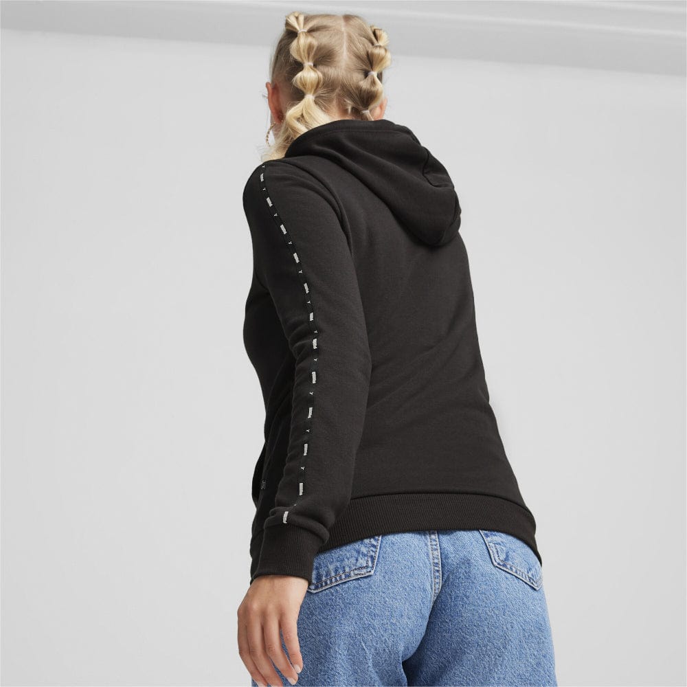 PUMA Womens ESS TAPE Hoodie TR - Black
