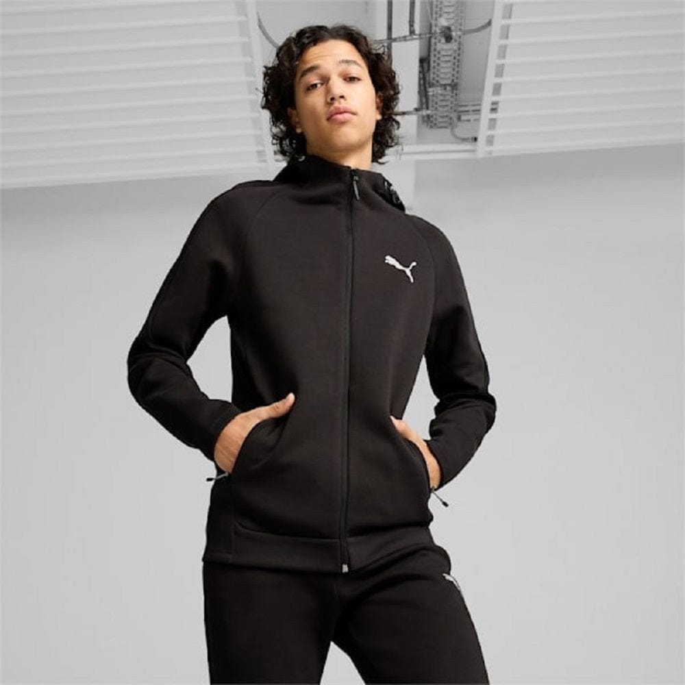 PUMA Evostripe Full-Zip Hoodie - Black