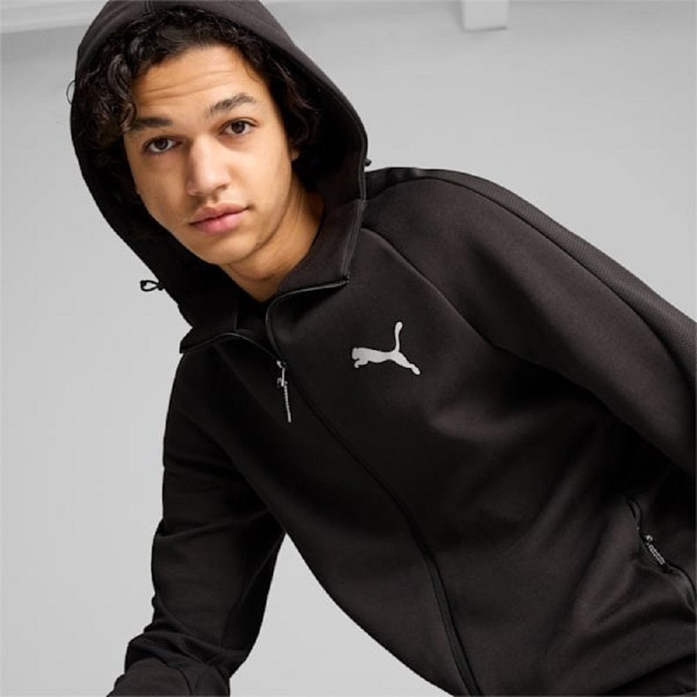 PUMA Evostripe Full-Zip Hoodie - Black