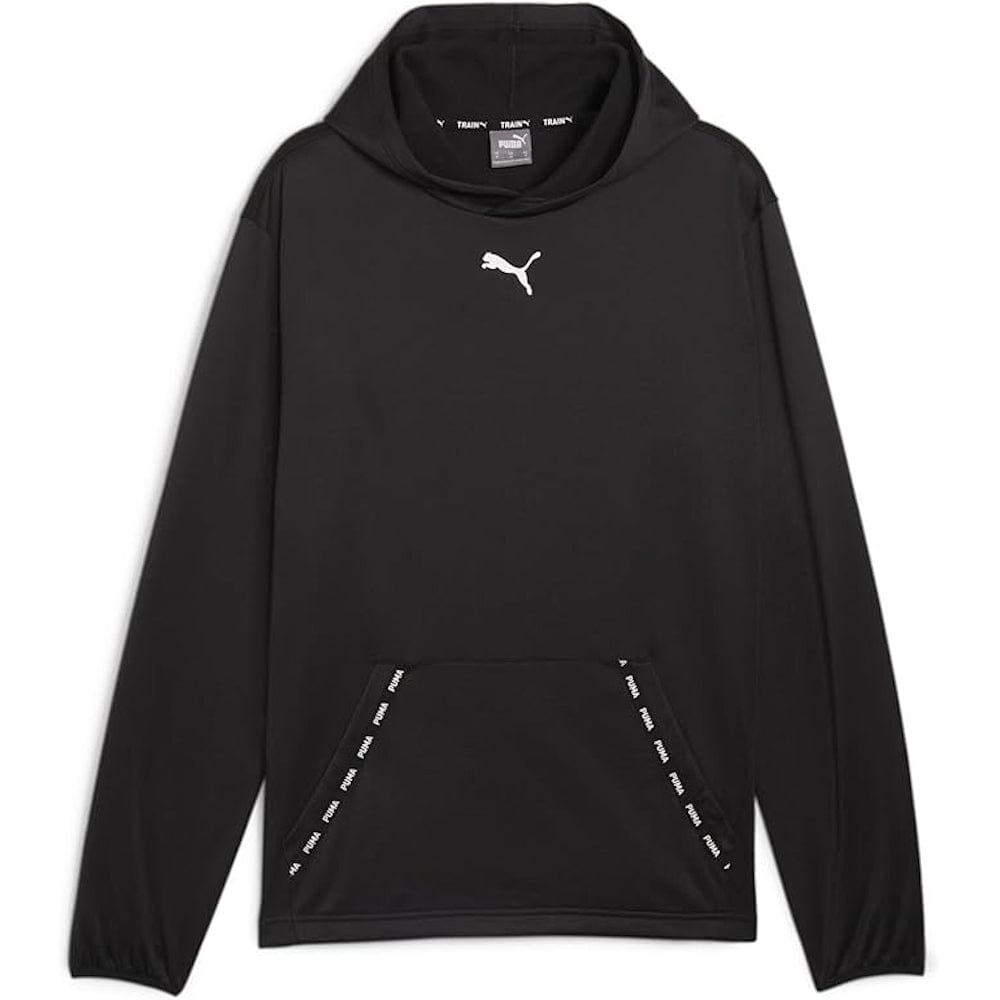 PUMA FIT Taped PWRFleece Lite Hoodie - Black
