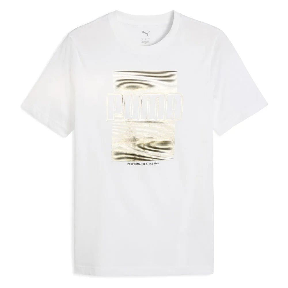 PUMA Graphics Foil Tee - White