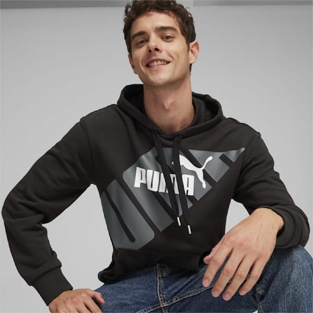 PUMA Power Graphic Hoodie TR - Black