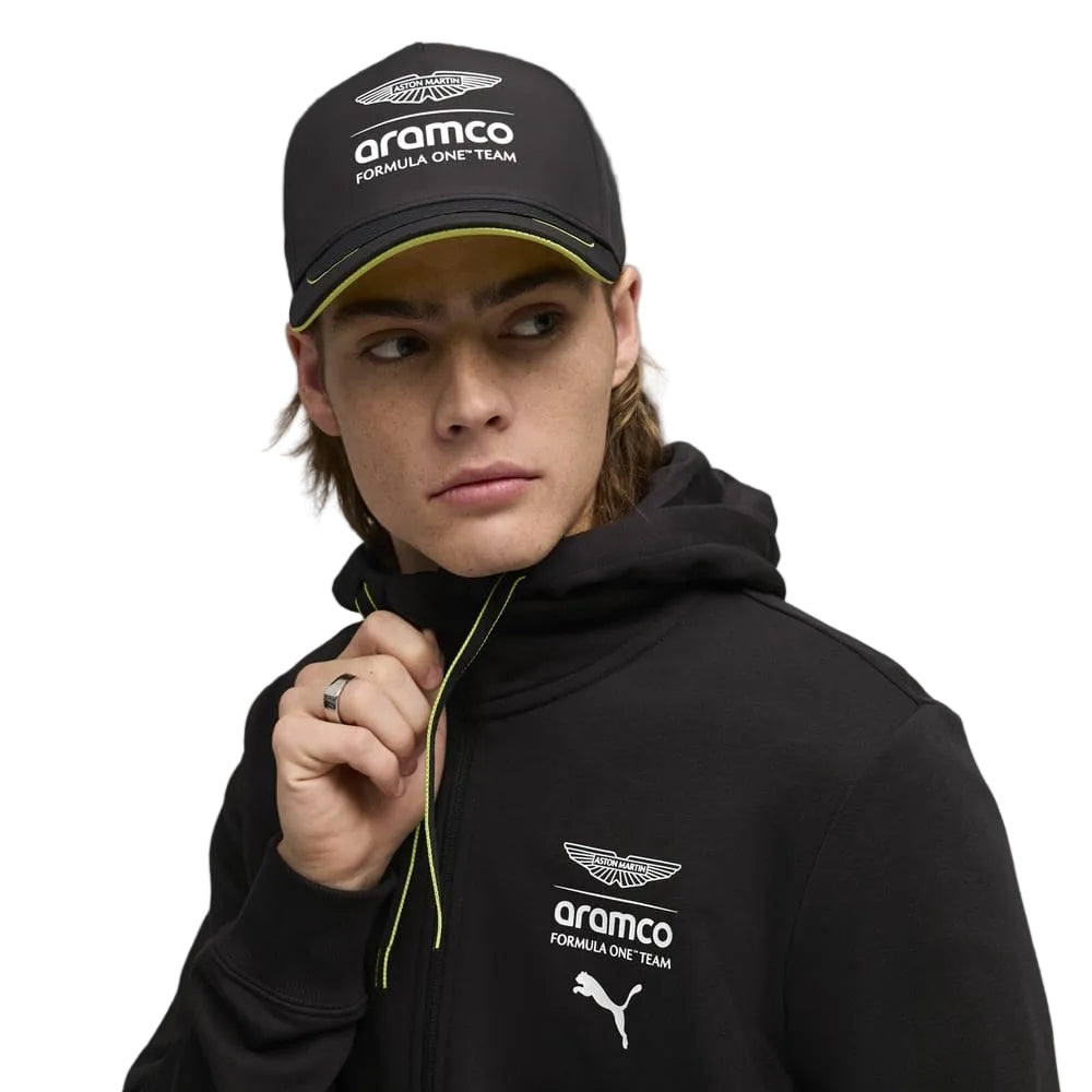 PUMA Aston Martin Formula 1 Baseball Cap - Black