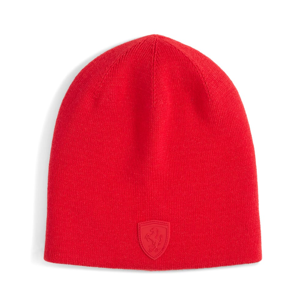 PUMA Ferrari Pro Cuffless Beanie - Rosso Corsa Red