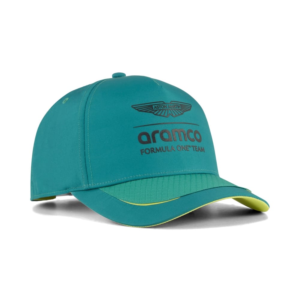 PUMA X Aston Martin Aramco F1 Baseball Cap - Green Lux