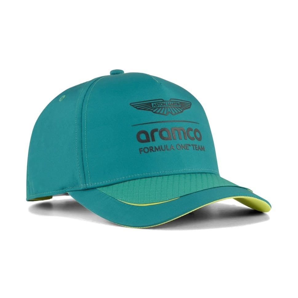 PUMA X Aston Martin Aramco F1 Baseball Cap - Green Lux