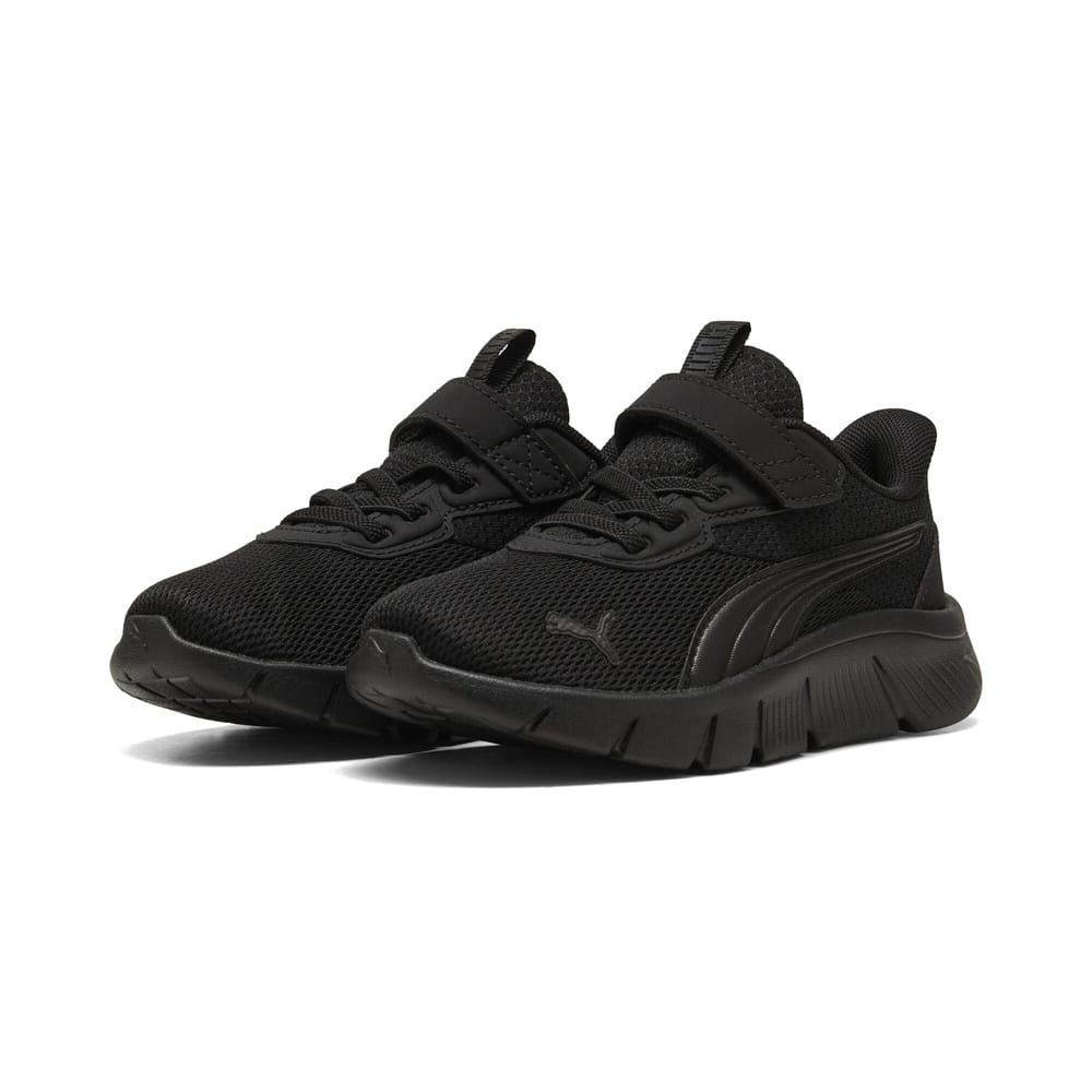 PUMA Childrens FlexFocus Modern - Black / Dark Grey