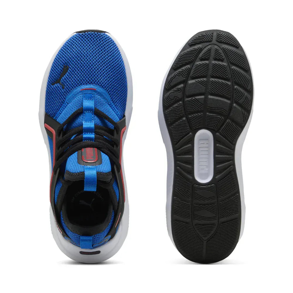 PUMA Kids Softride Enzo Junior - Royal / Black / Red