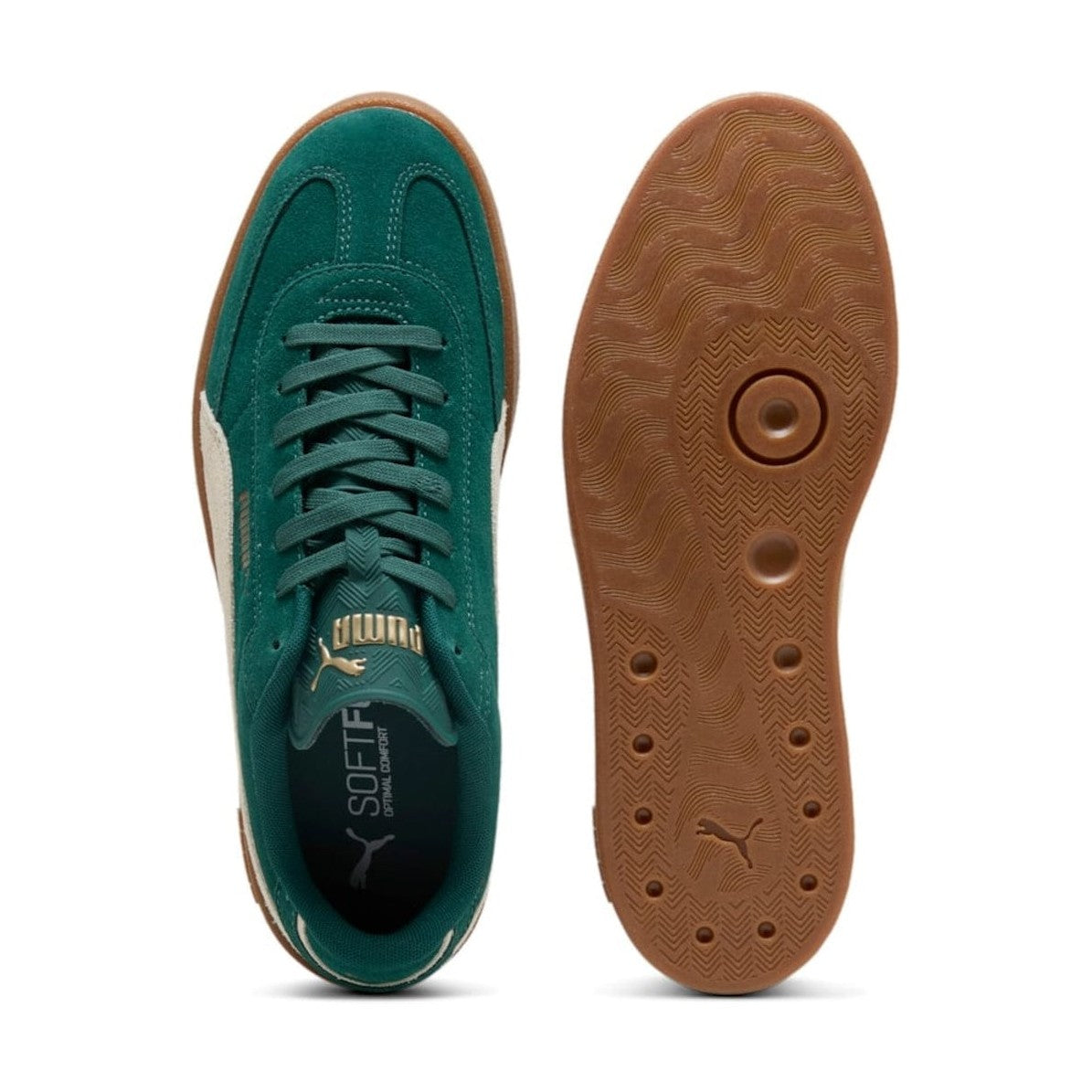 PUMA Club II Era Suede - Dark Myrtle / Alpine / Gum