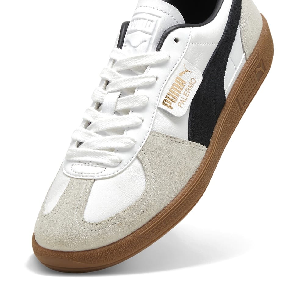 PUMA Palermo - White / Vapor Grey / Gum
