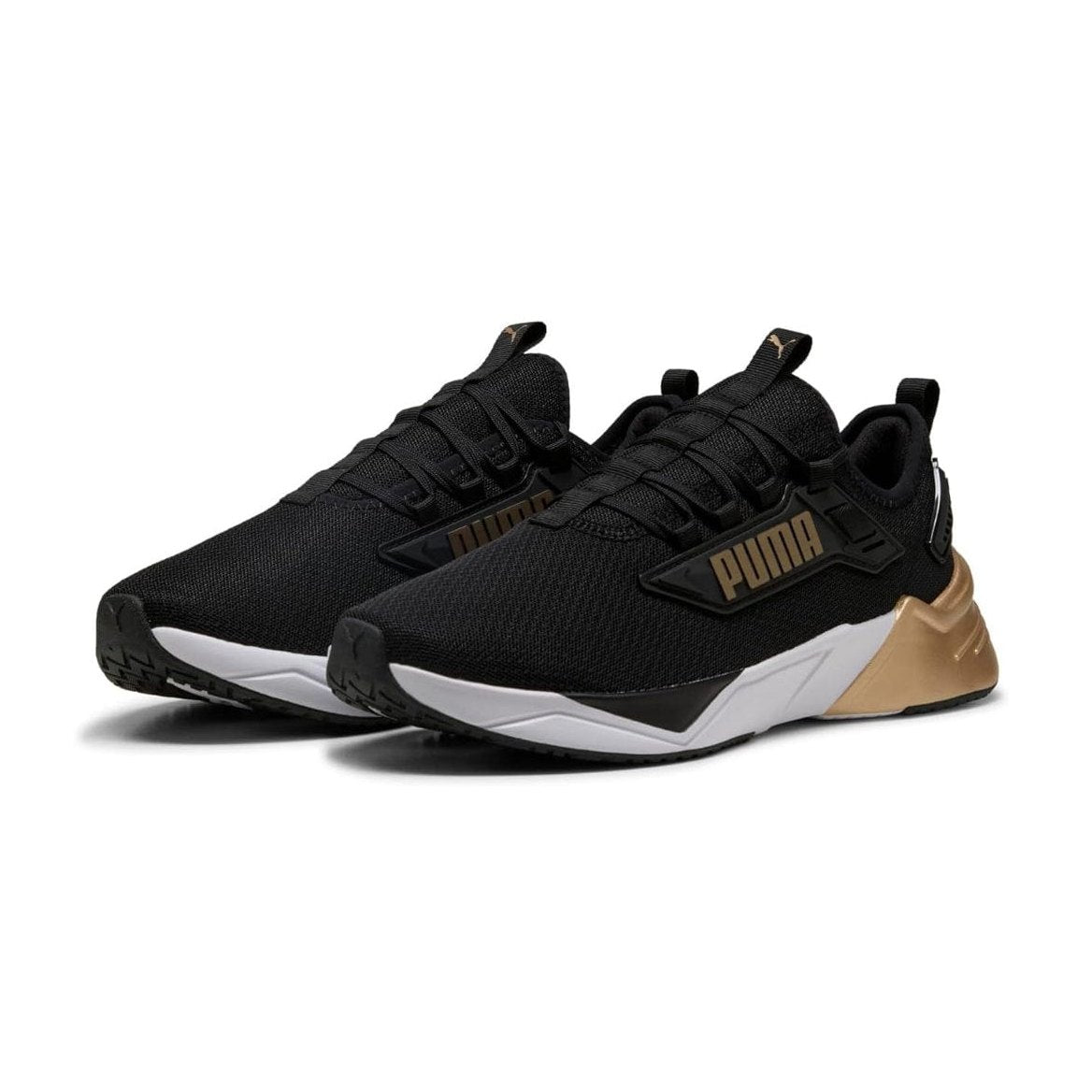 PUMA Retaliate 3 - Black / White / Gold