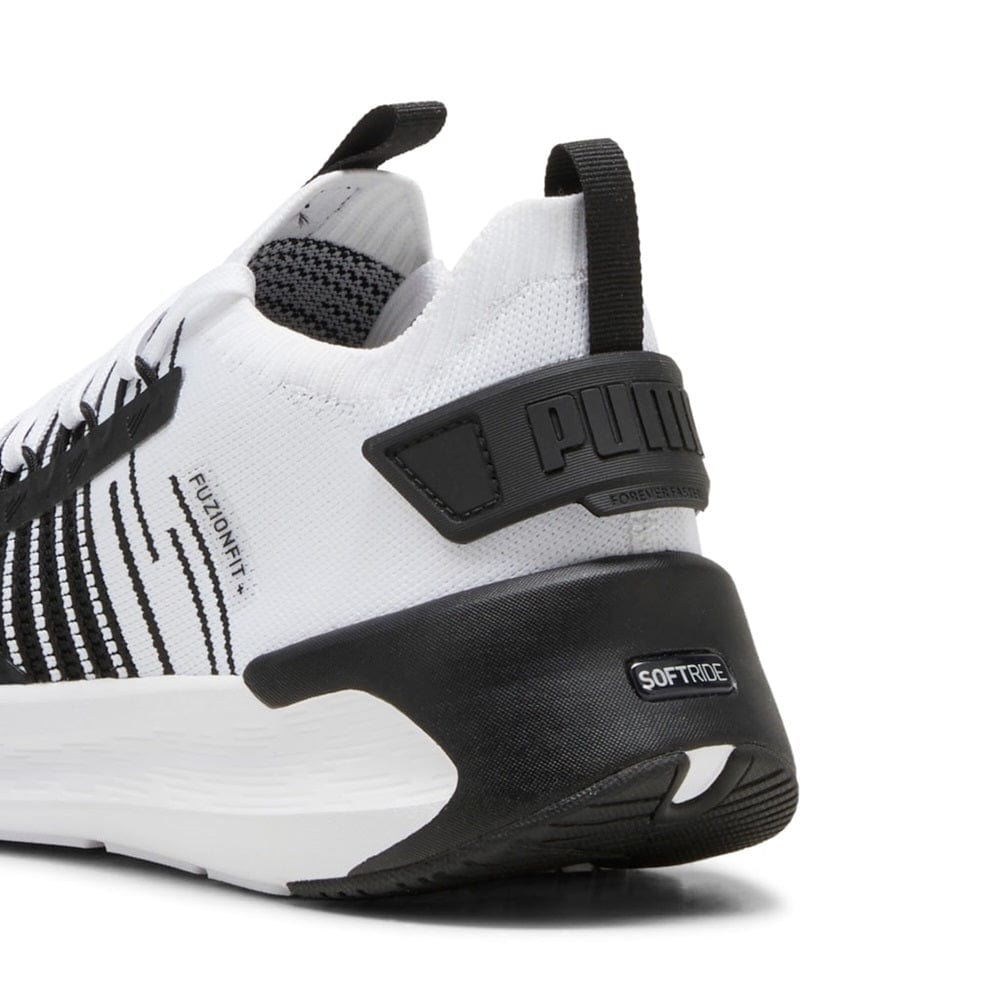 PUMA Softride Symmetry Fuzion - Black / Grey / White