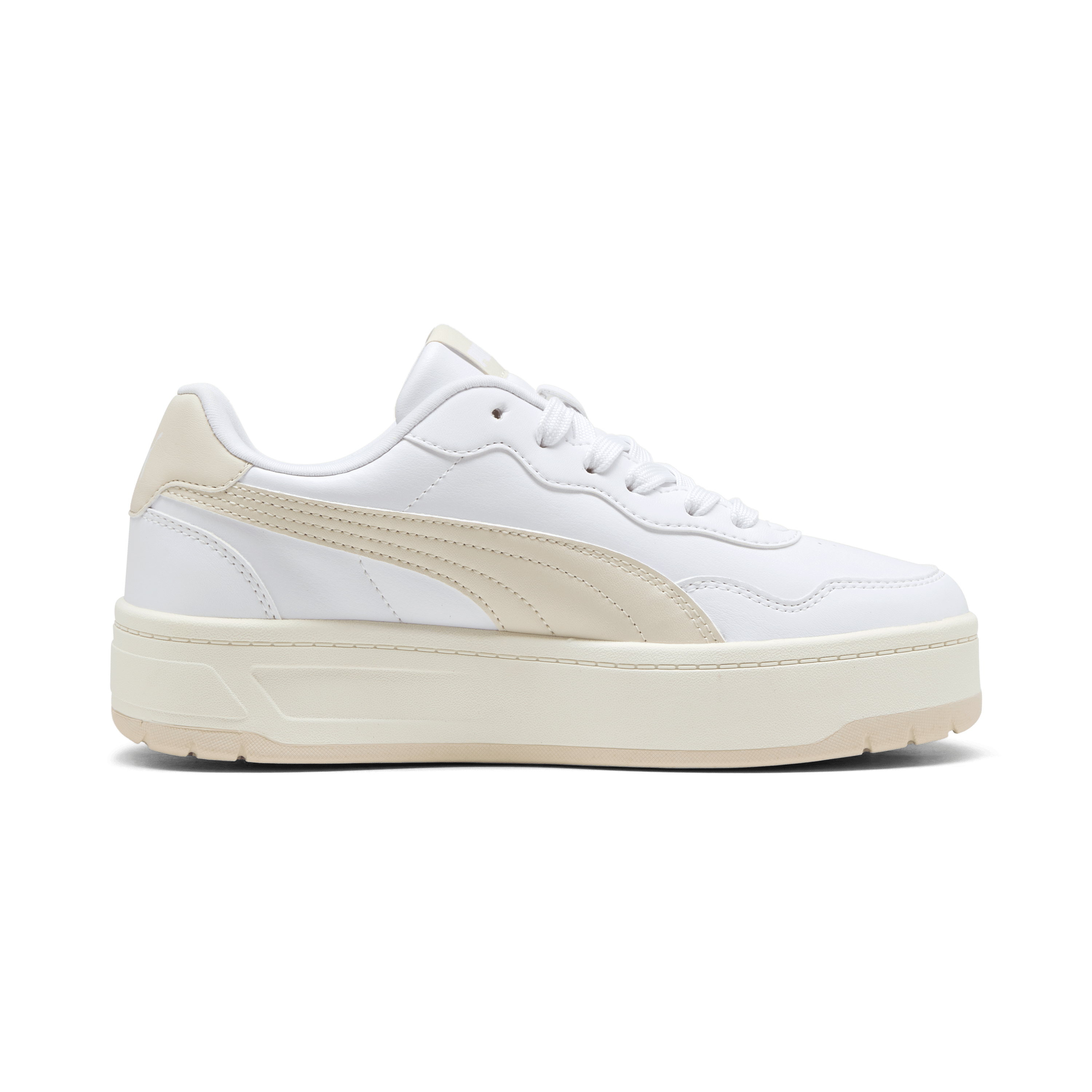 PUMA Womens Court Lally Skye - White / Alpine Snow