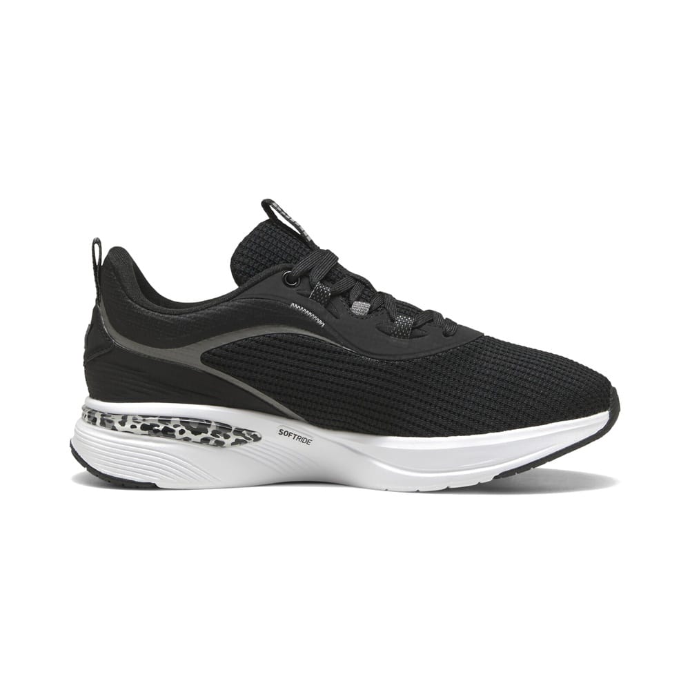 PUMA Womens Softride Charm Animal - Black / White