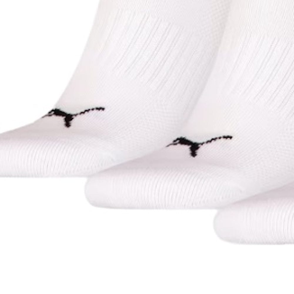 PUMA Cushioned Sneaker Socks 3 Pack - White