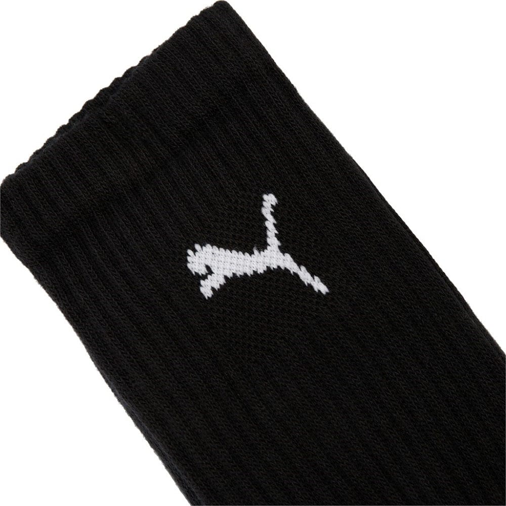 PUMA Regular Crew Socks 3 Pack - Black