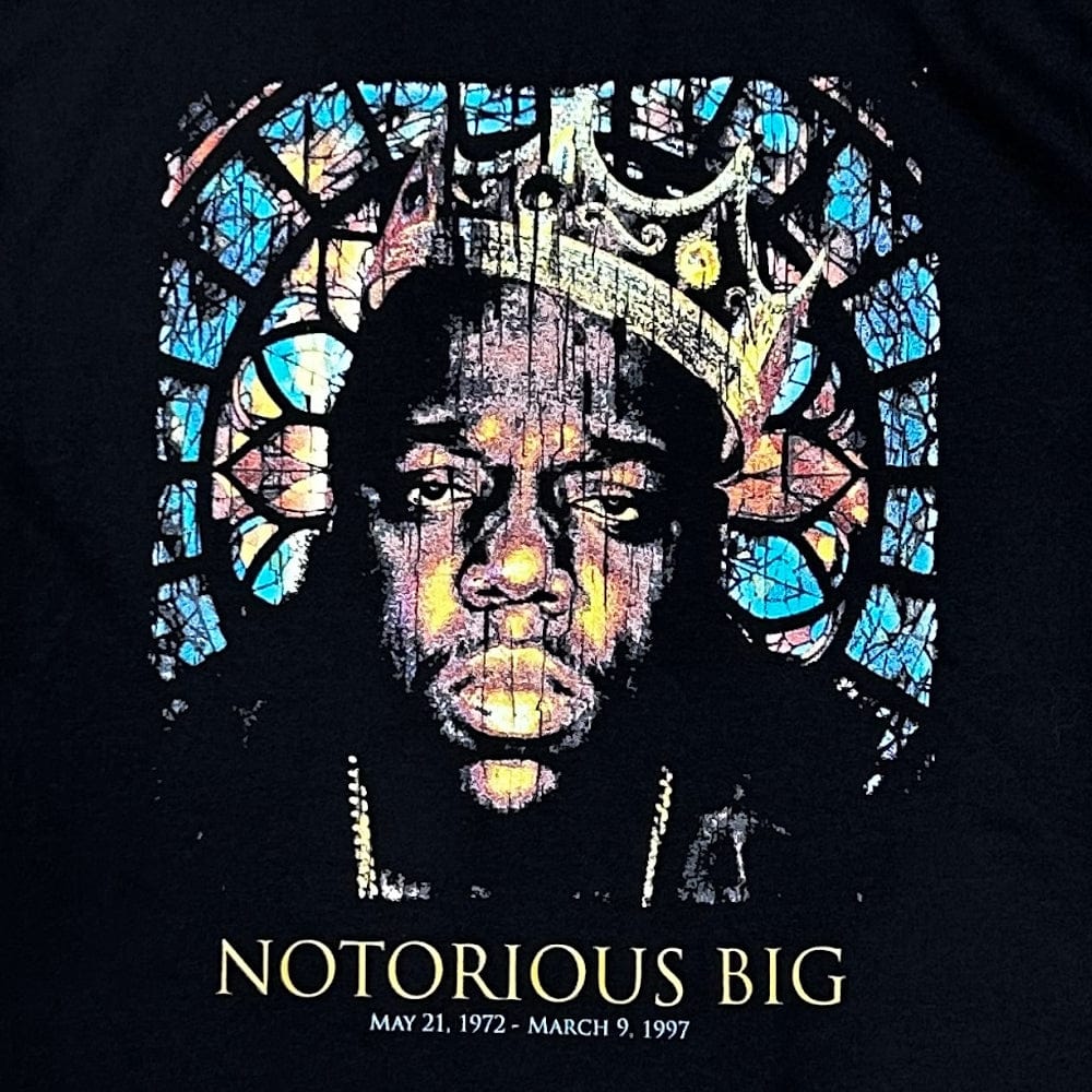 Retro Kings Notorious Stained Glass Tee - Black