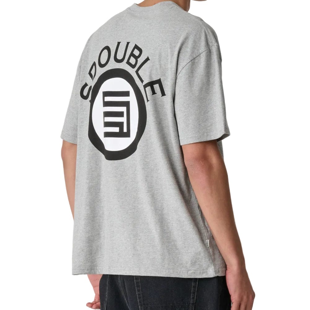 S / DOUBLE Arch Dot SS Tee - Grey Heather