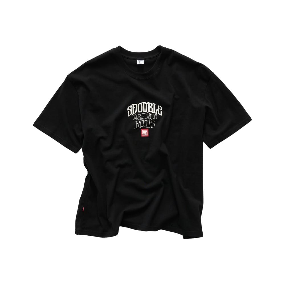 S / DOUBLE Citreon Tee - Pigment Black
