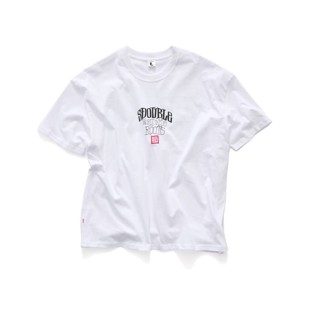 S / DOUBLE Citreon Tee  - White