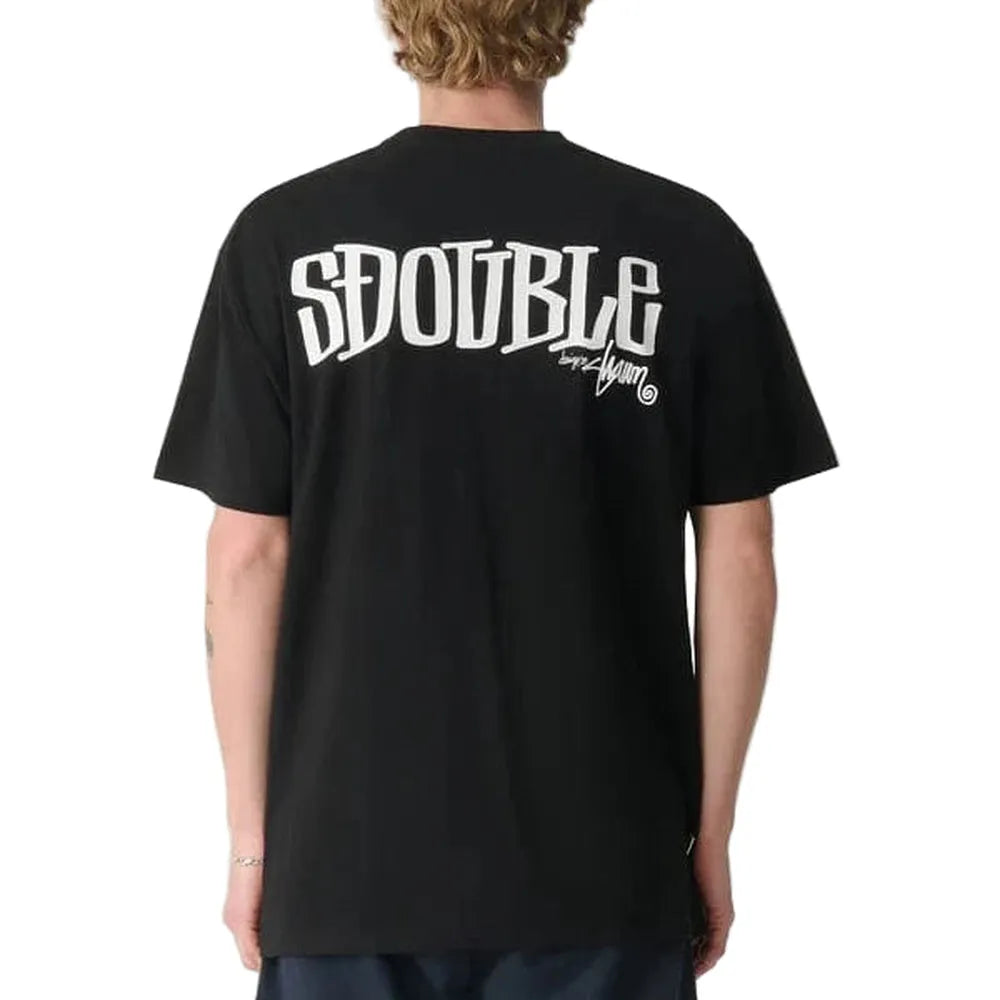 S / DOUBLE Design By Tee - Black
