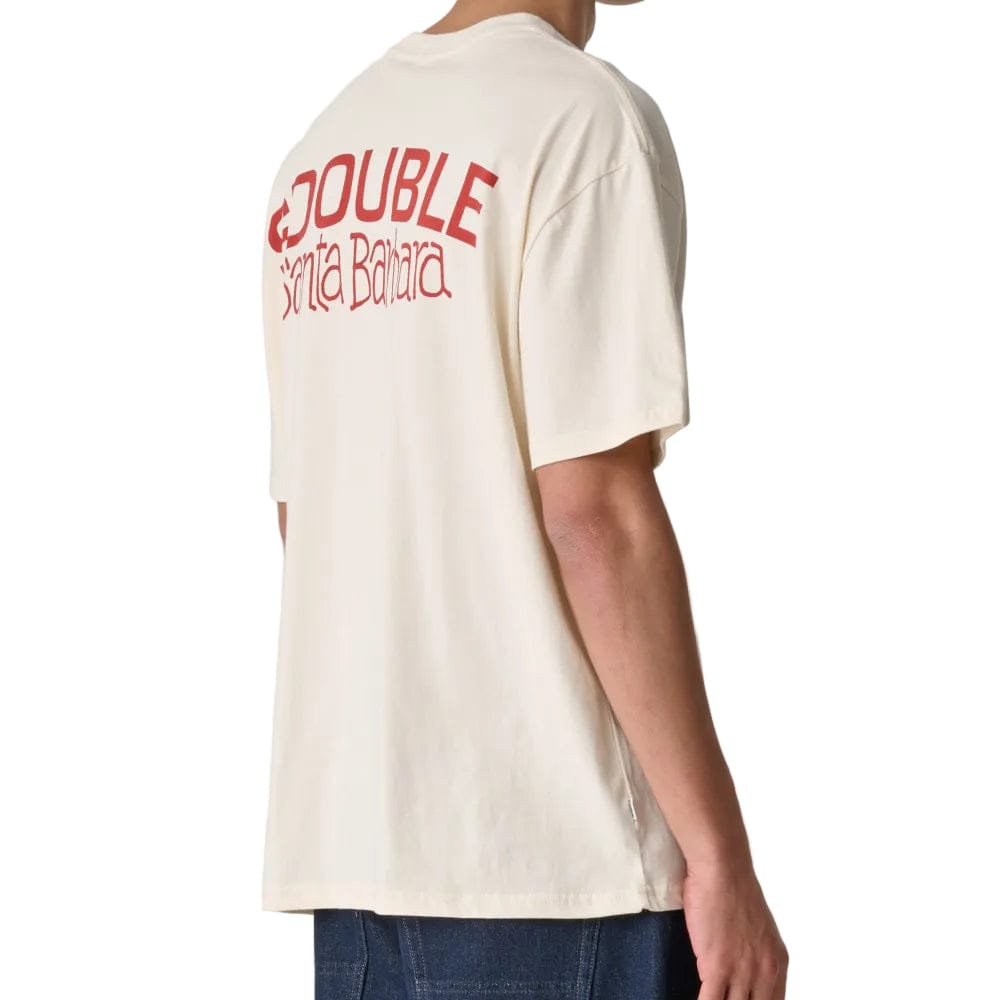 S / DOUBLE Santa Barbara SS Tee - Unbleached