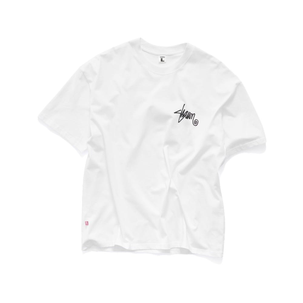S / DOUBLE Shawn Tee - White
