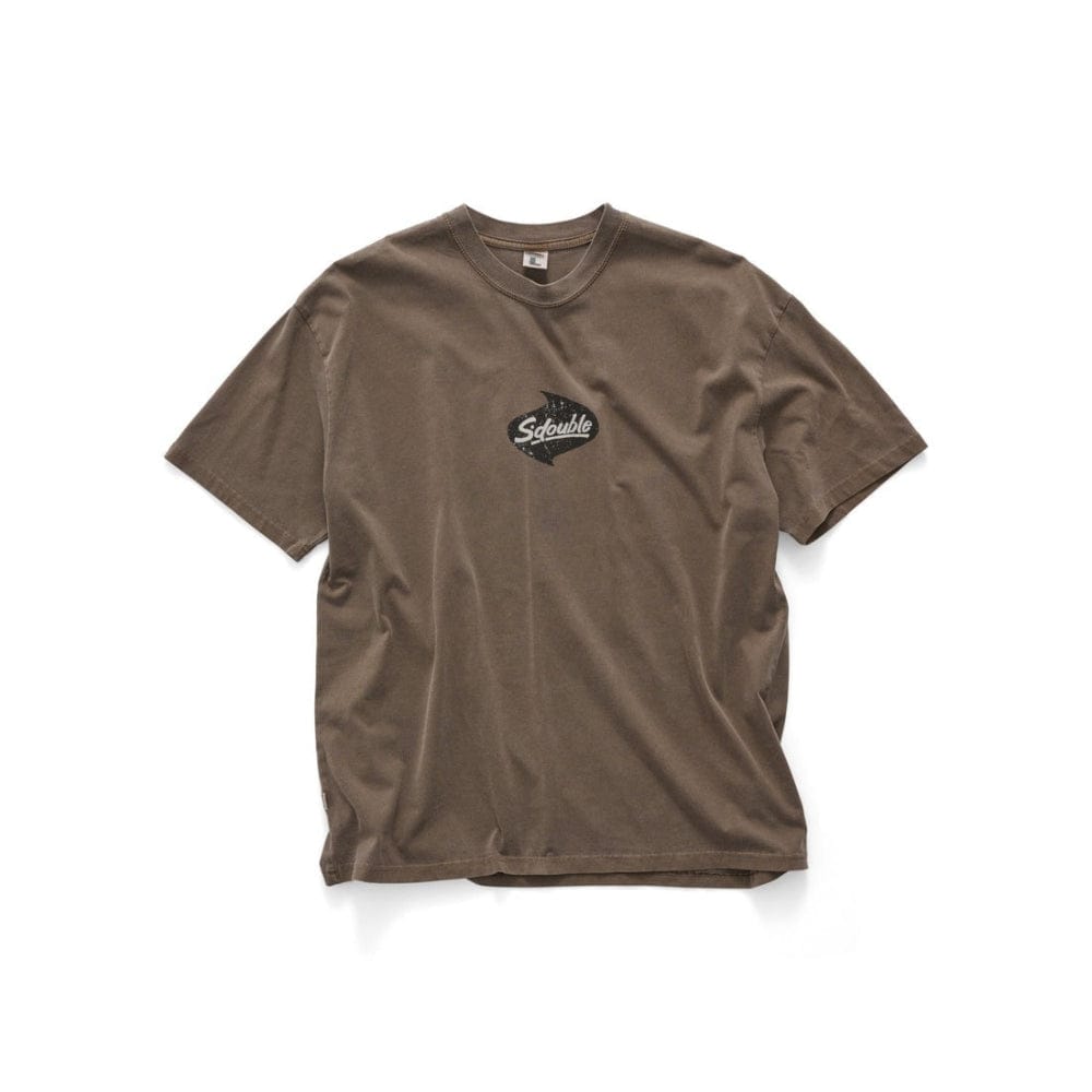 S / DOUBLE Swish SS Tee - Pigment Ash