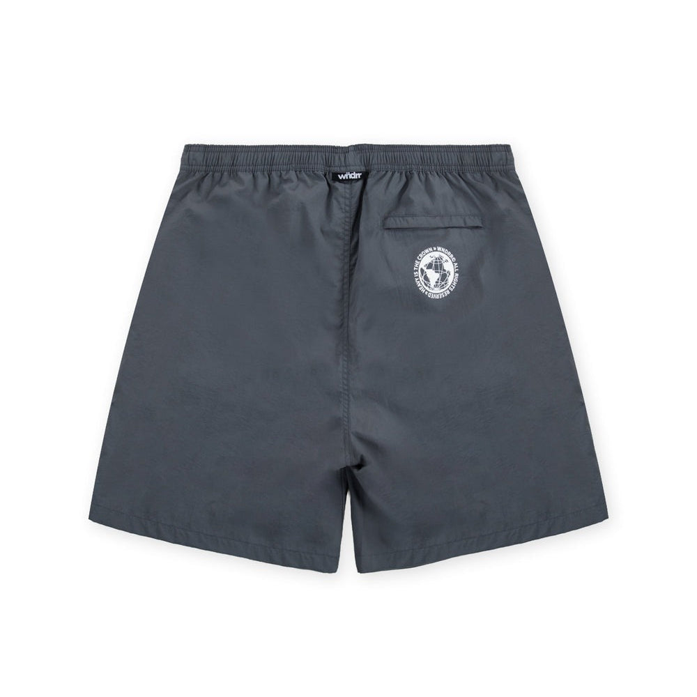 WNDRR Syndicate Swim Short -Washed Black