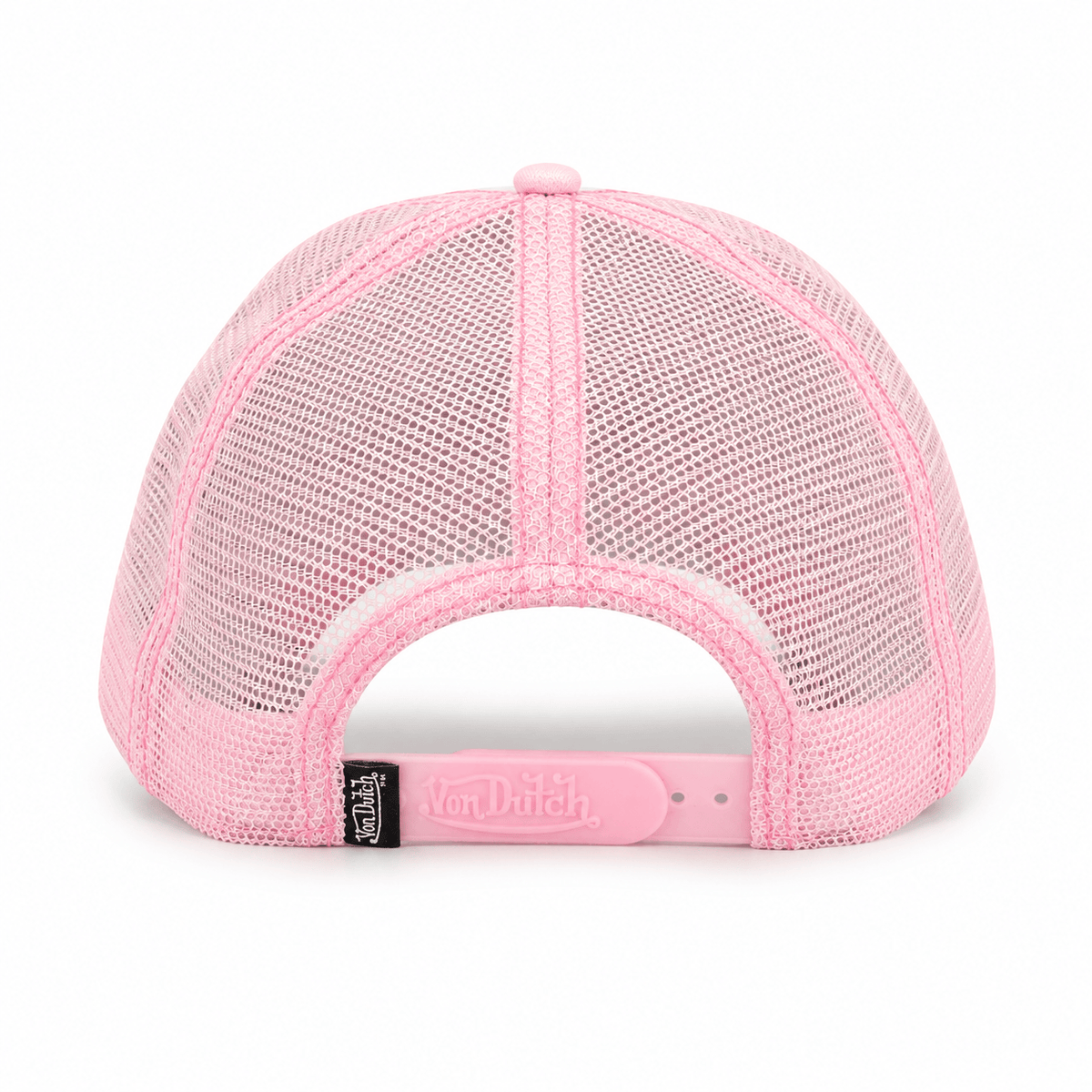 Von Dutch Big Signature Trucker Hat - Pink