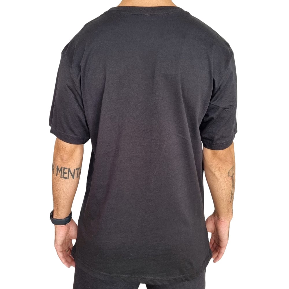 West Brothers Shield Tall Tee - Black / White