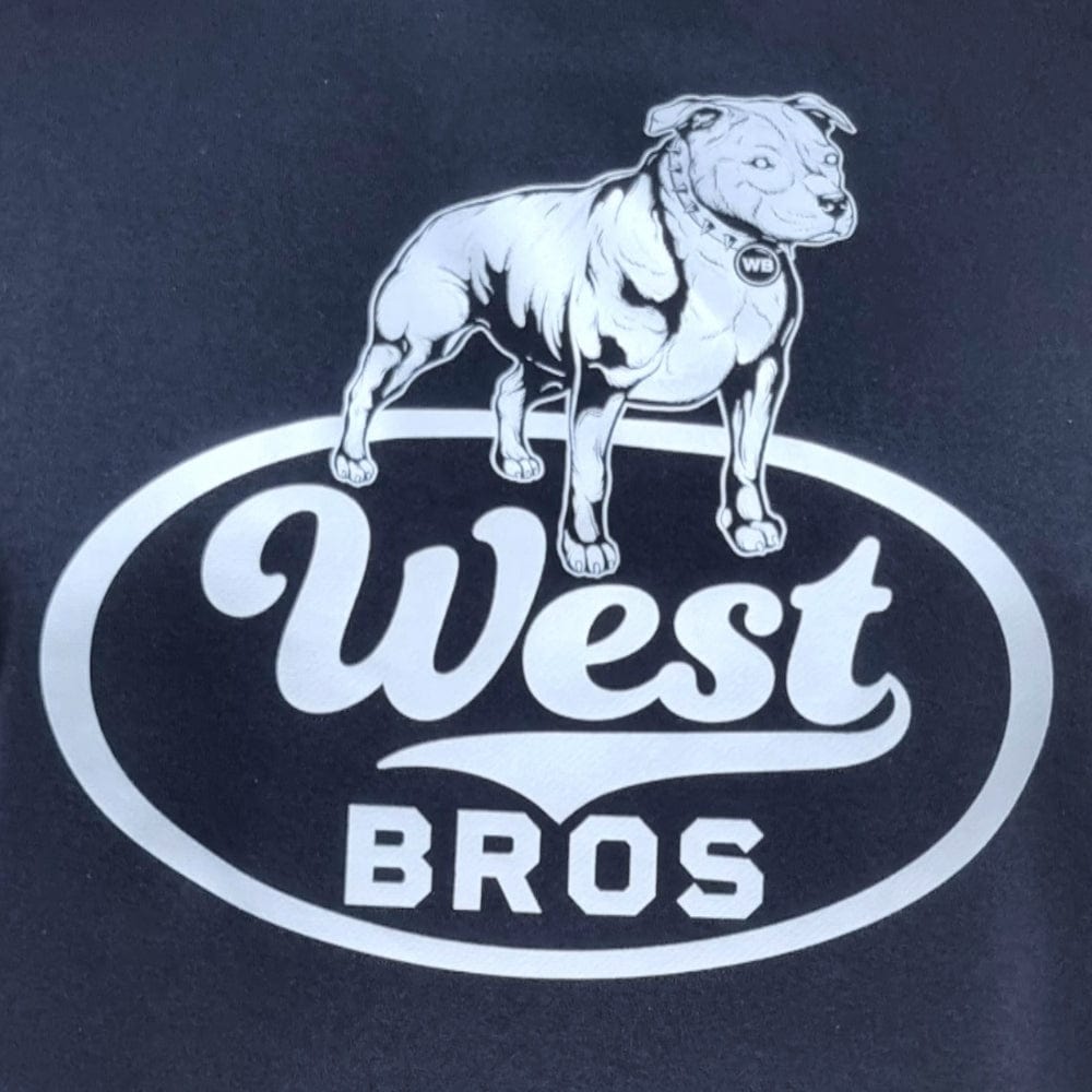 West Brothers Staffordshire Hoodie - Black / Silver