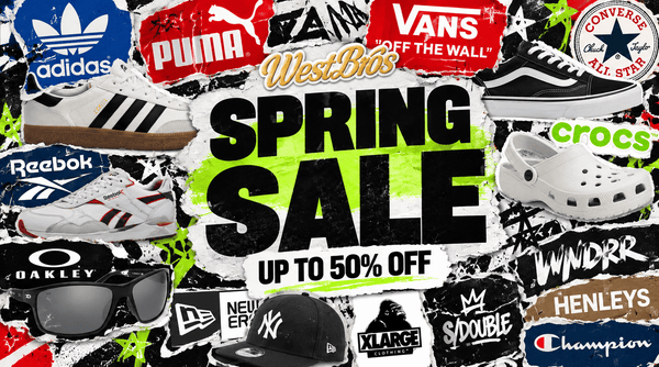 West Brothers Spring Sale - up to 50% off