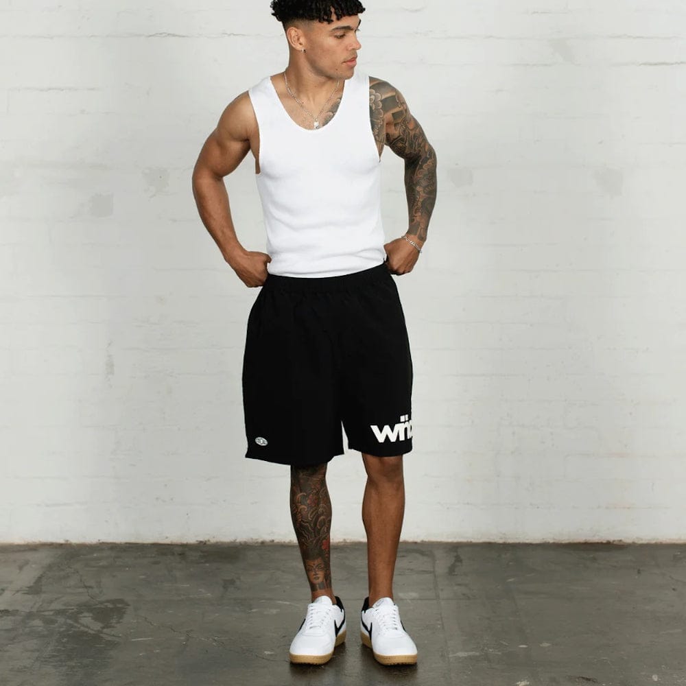 WNDRR Accent Swim Short - Black